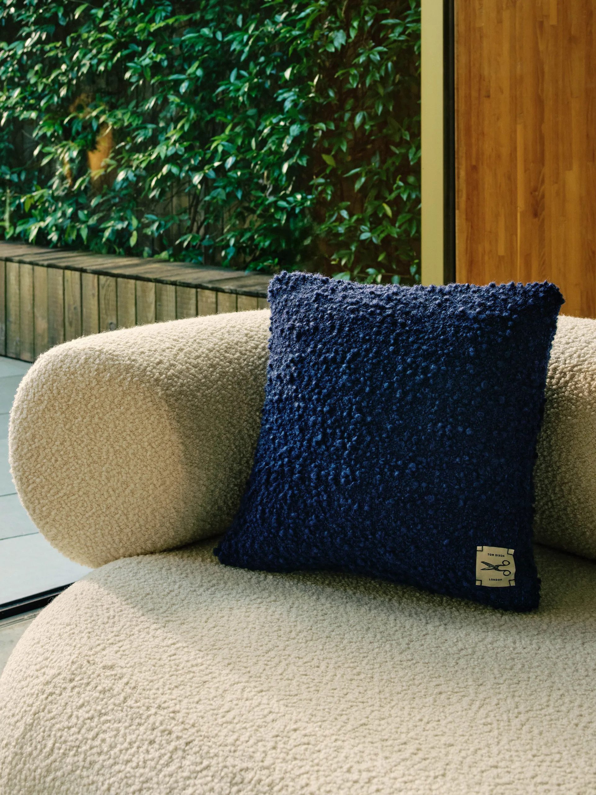 Bobble pude 45x45 cm, Blue Tom Dixon