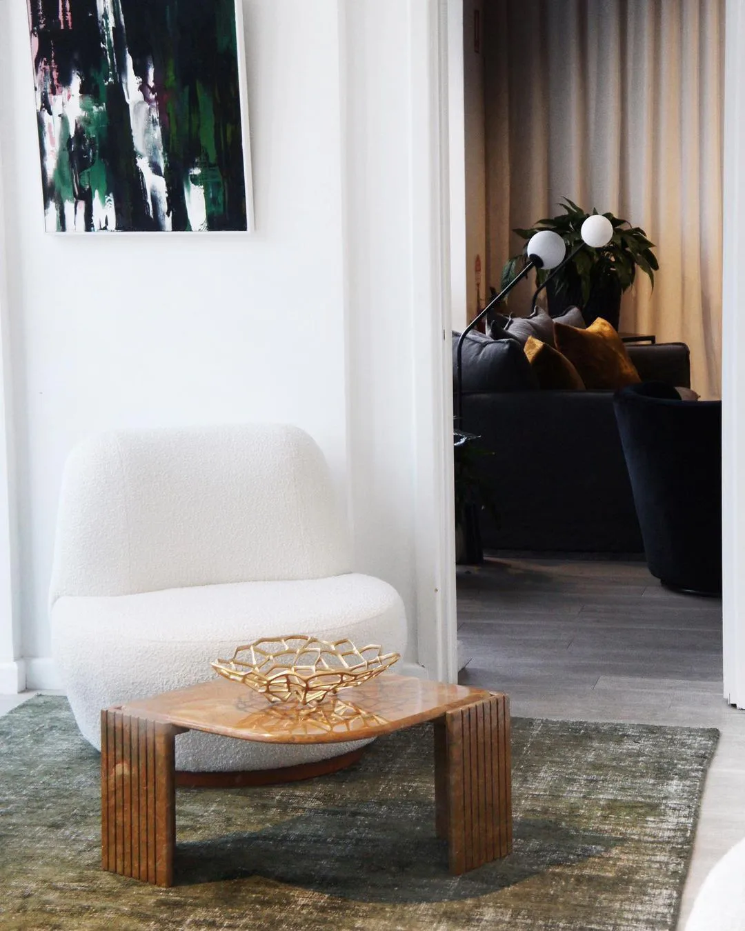 Bone skål, Messing, L Tom Dixon