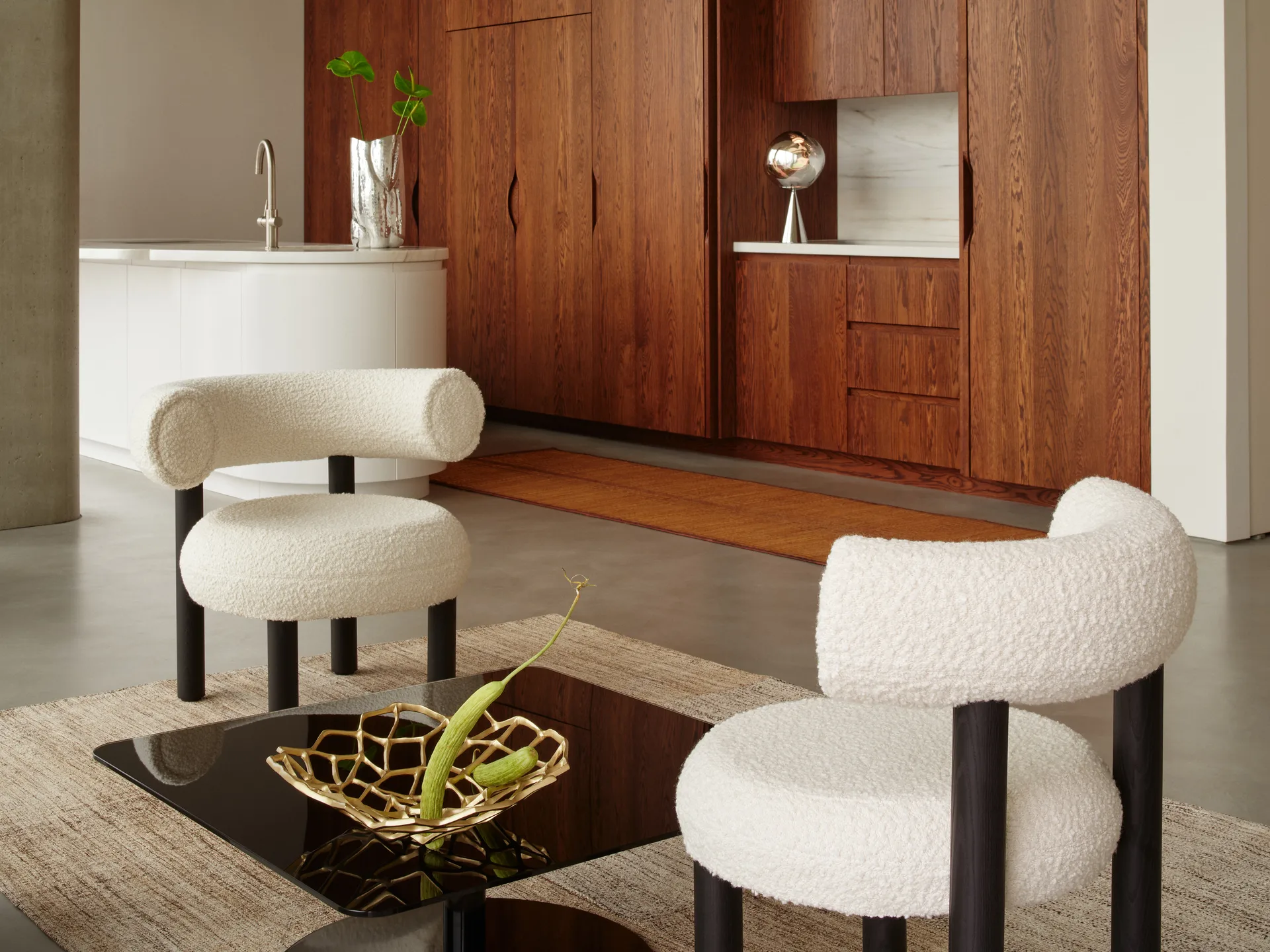 Bone skål, Messing, L Tom Dixon