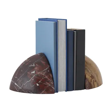 Boulder bogstøtte 2 dele - 12,8x12,8 cm - Tom Dixon
