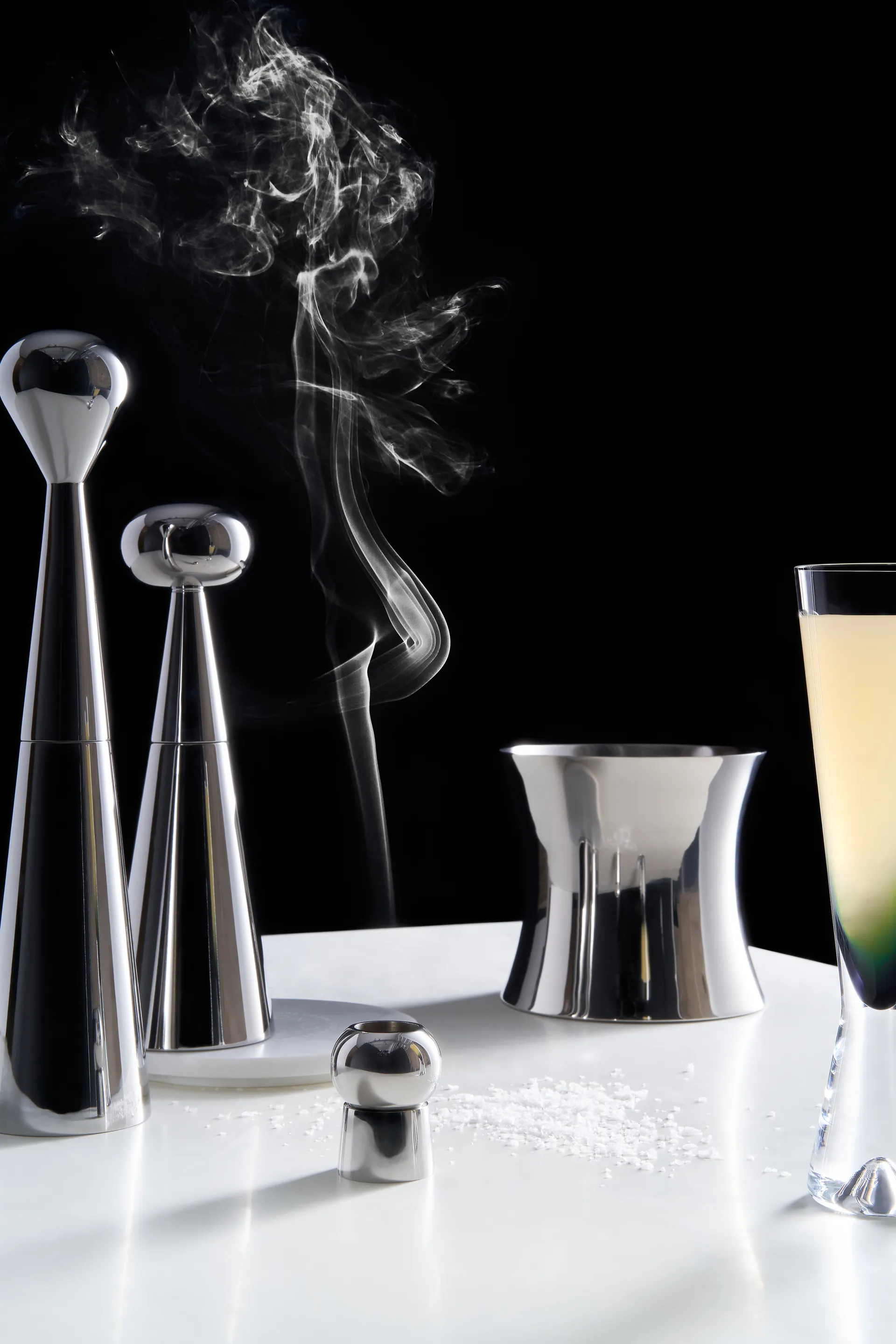 Brew Tall krydderikværn 33 cm, Stainless steel Tom Dixon