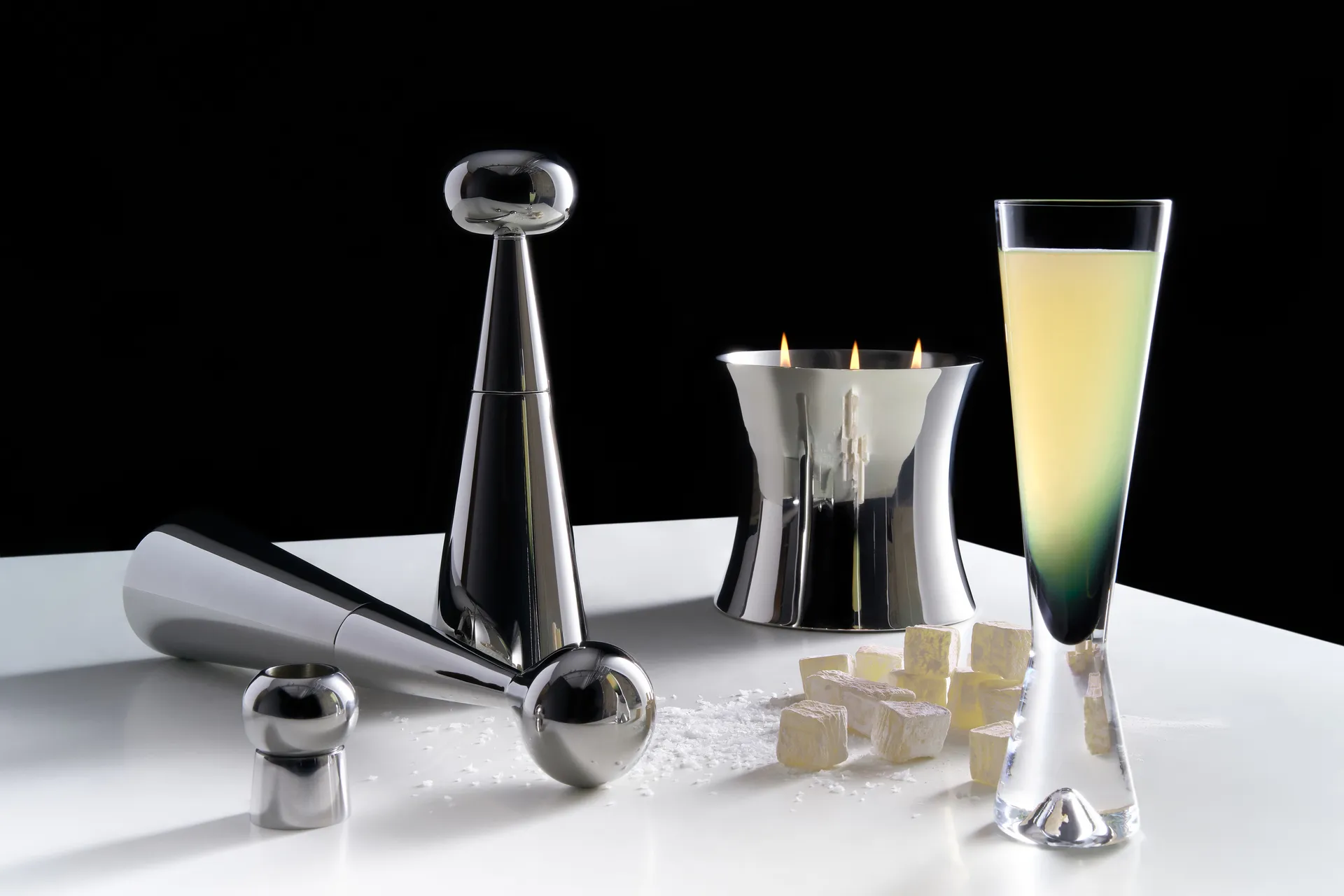 Brew Tall krydderikværn 33 cm, Stainless steel Tom Dixon