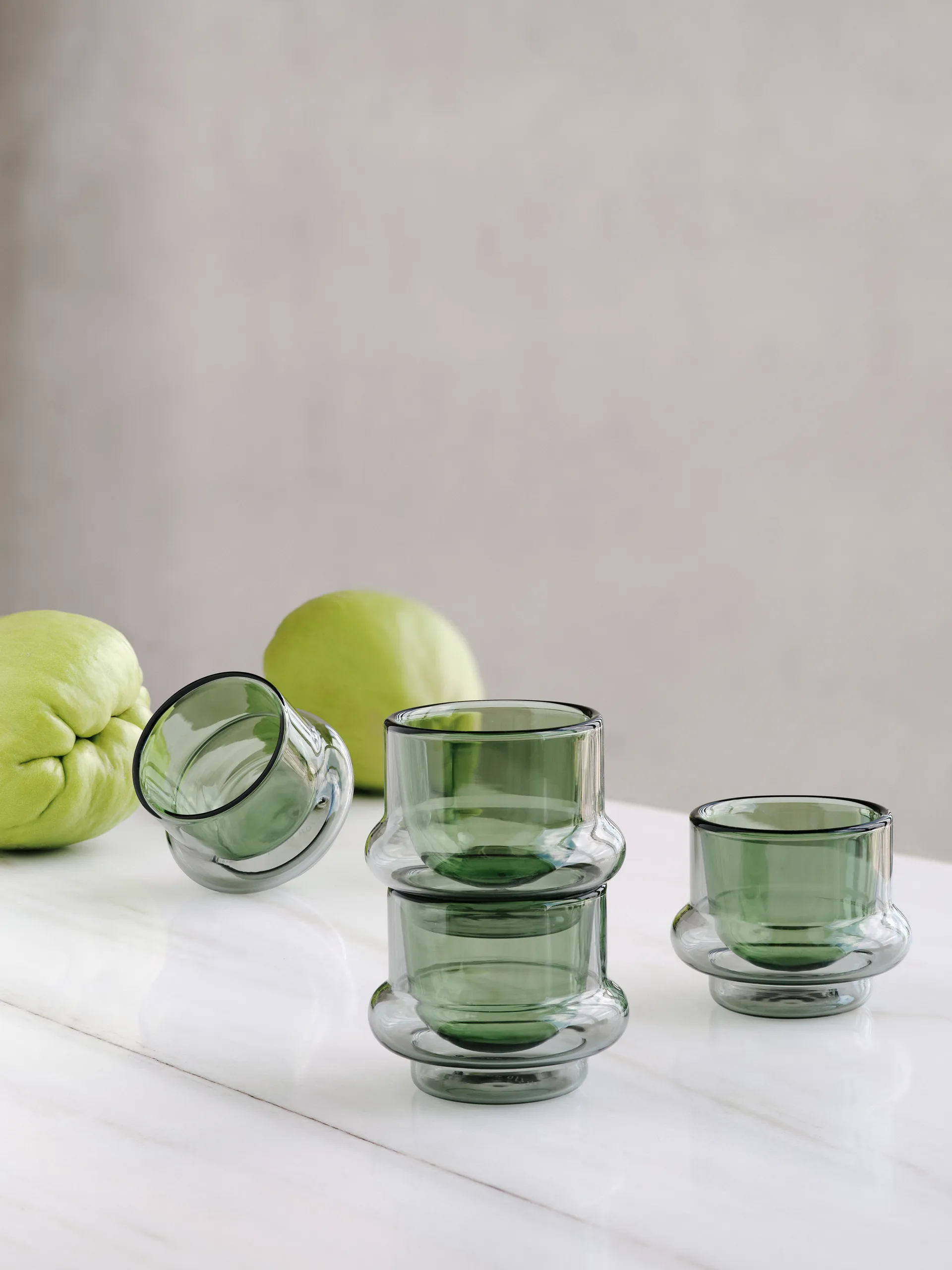 Bump espressokop 5 cl 4-pak, Green Tom Dixon