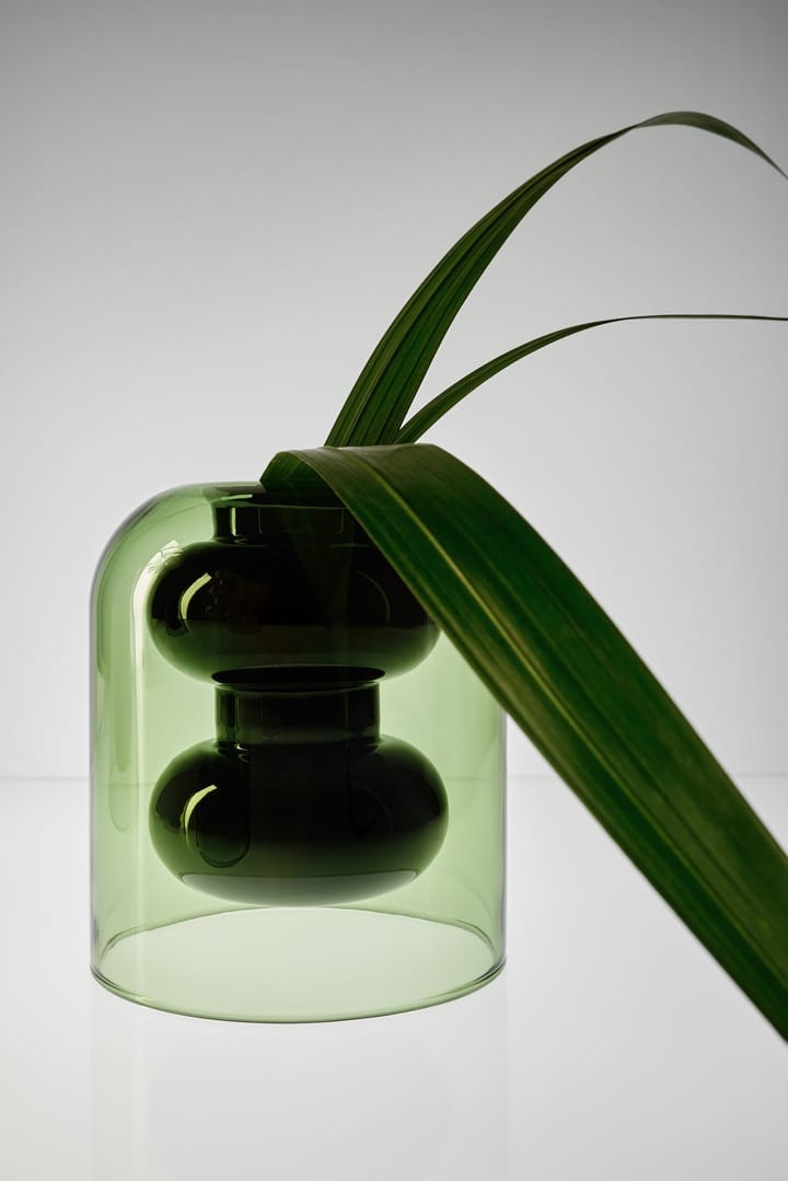 Bump Short vase - Black - Tom Dixon