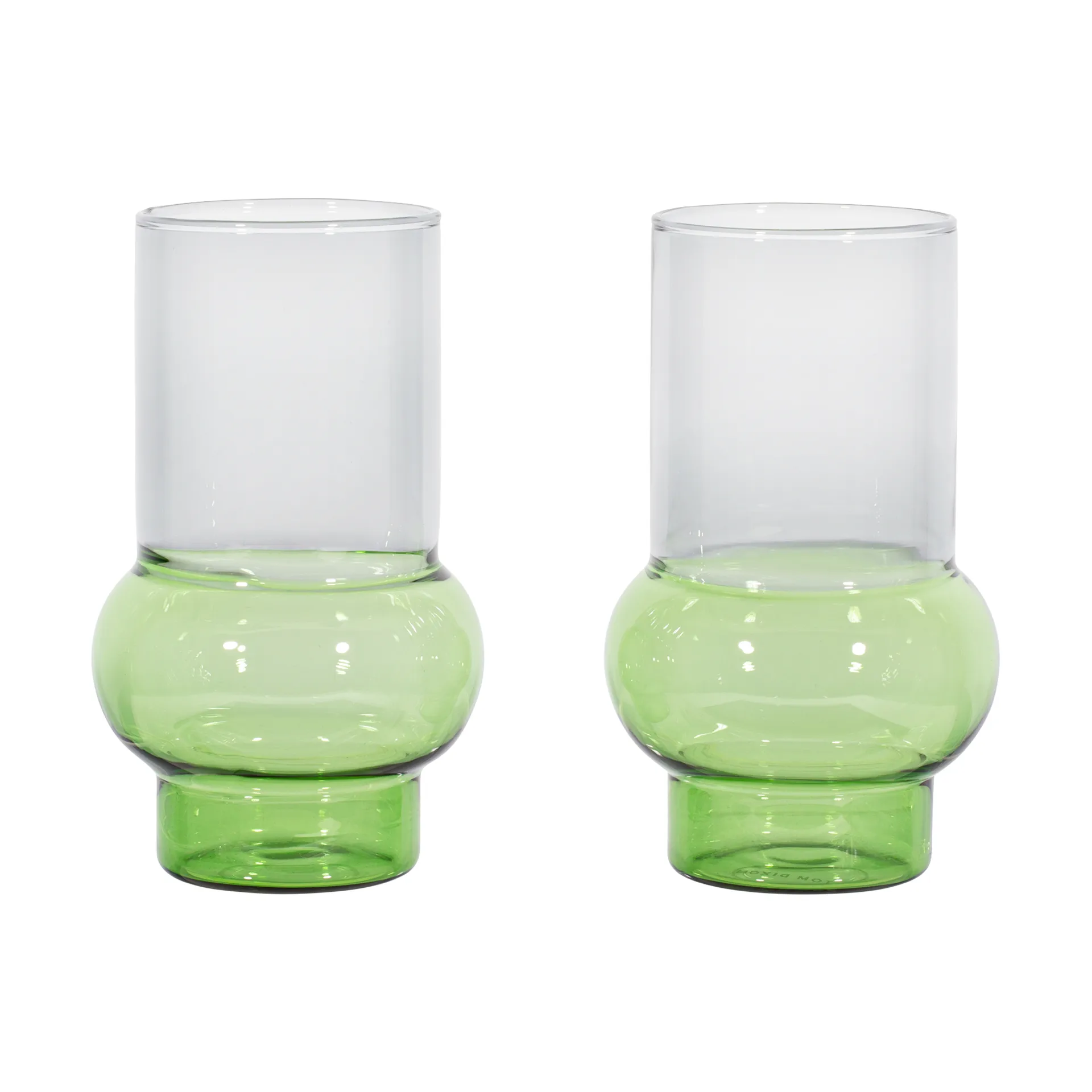 Bump Tall drikkeglas 2-pak, Green Tom Dixon