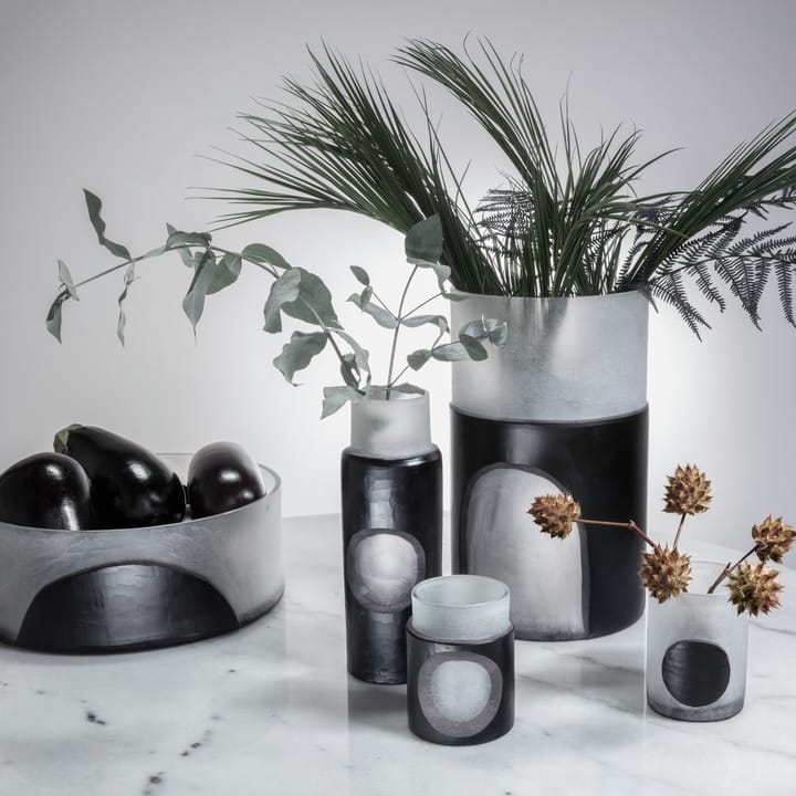 Carved Stem Vase 2-pak - Sort - Tom Dixon