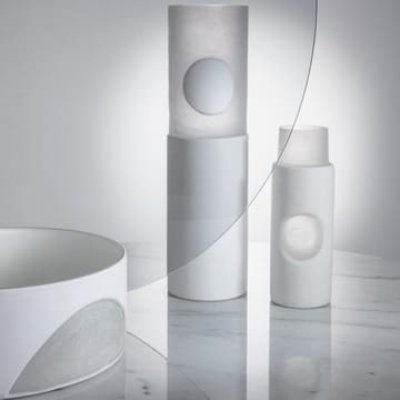 Carved vase, høj - Hvid - Tom Dixon