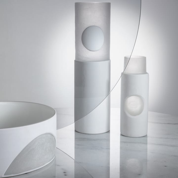 Carved vase, høj - Hvid - Tom Dixon