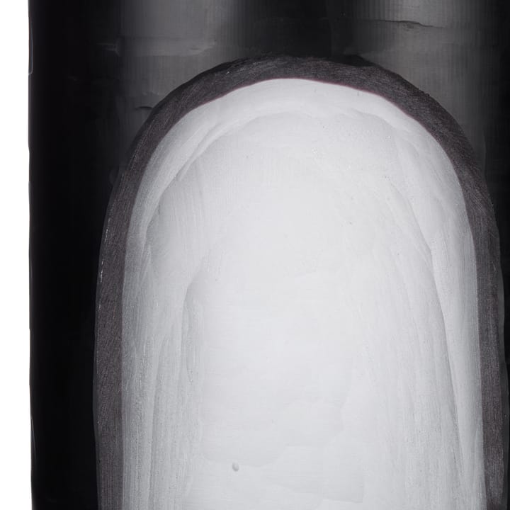 Carved vase, medium - Sort - Tom Dixon