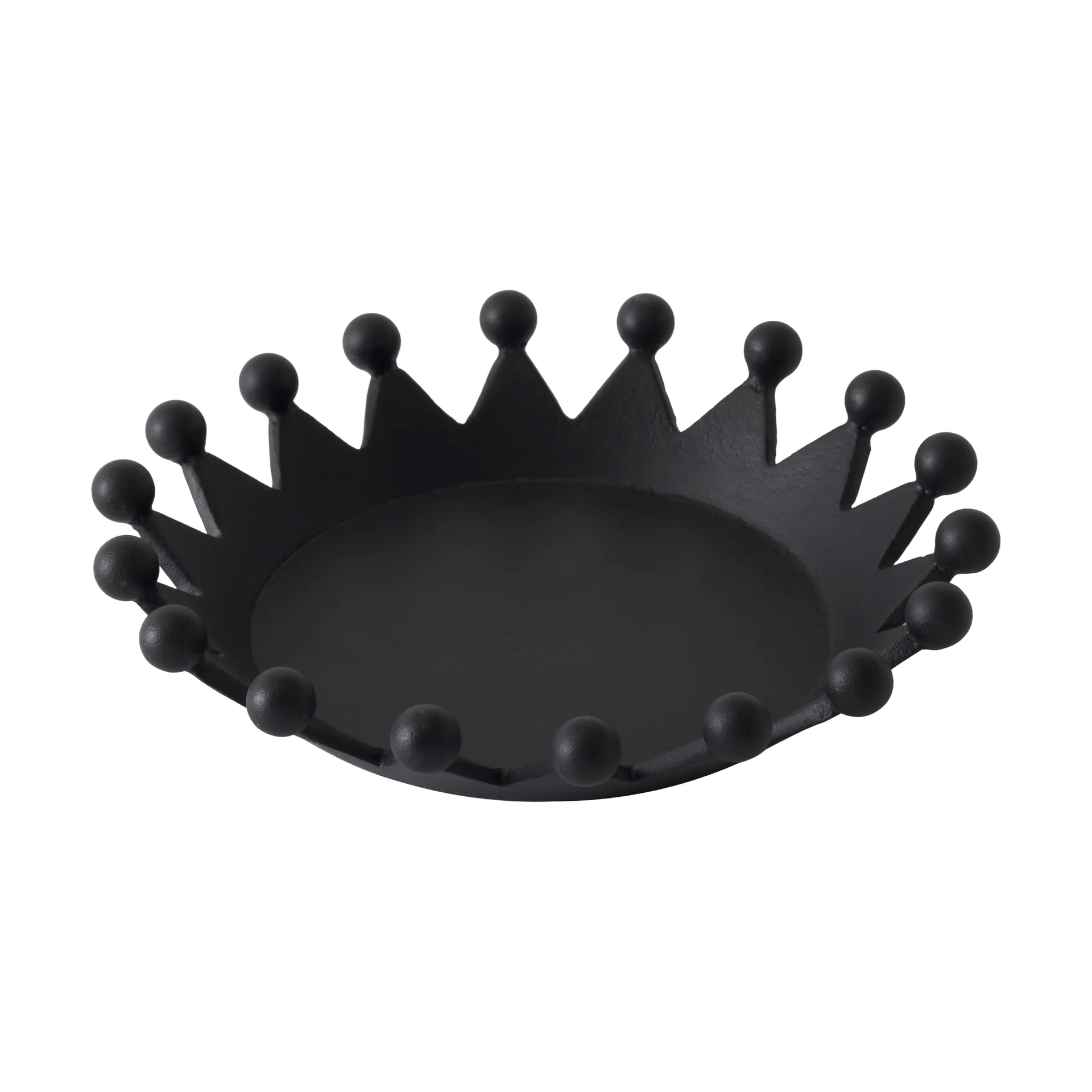 Cast Iron Crown lyslygte, Ø22 x 4,5 cm Tom Dixon