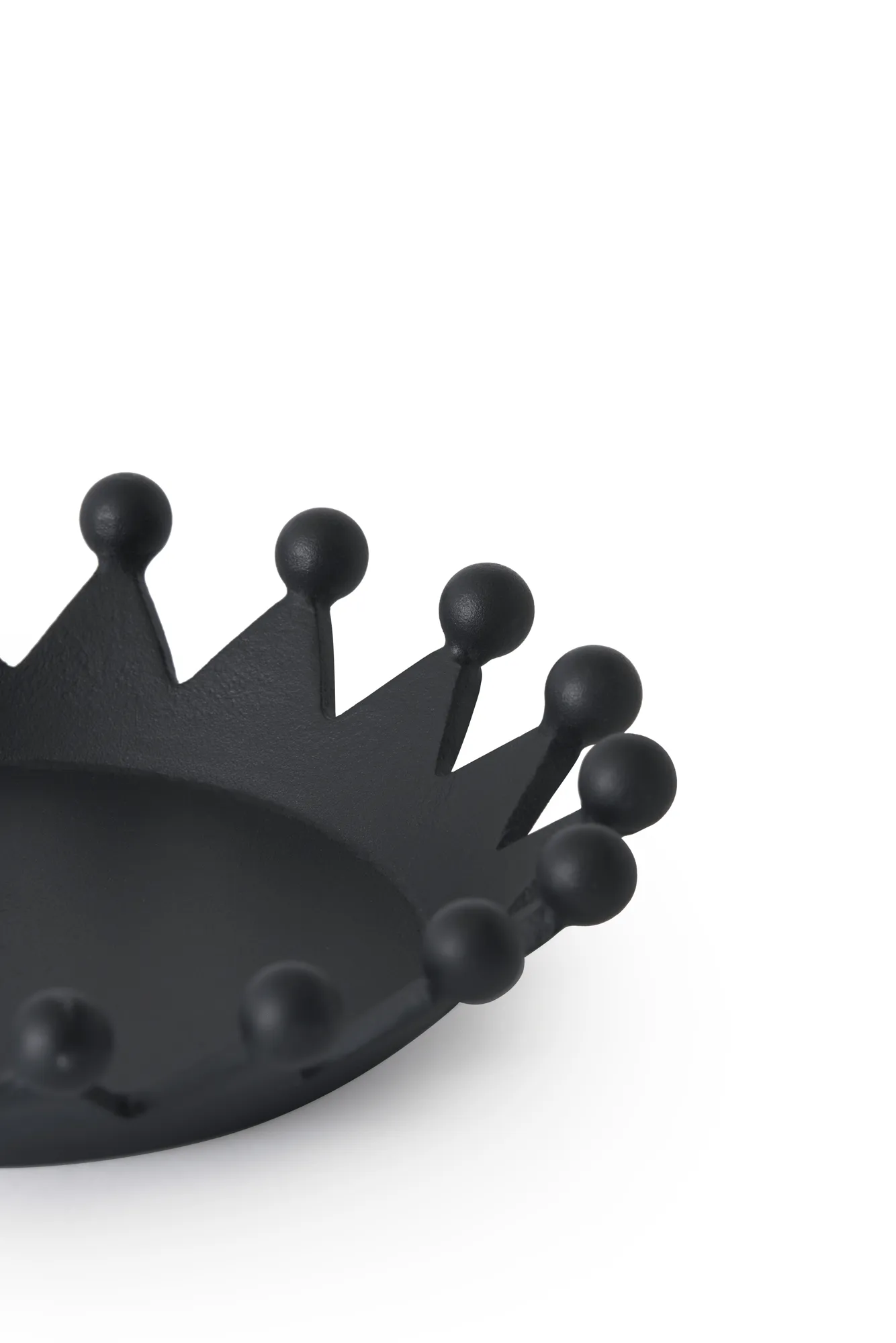 Cast Iron Crown lyslygte, Ø22 x 4,5 cm Tom Dixon