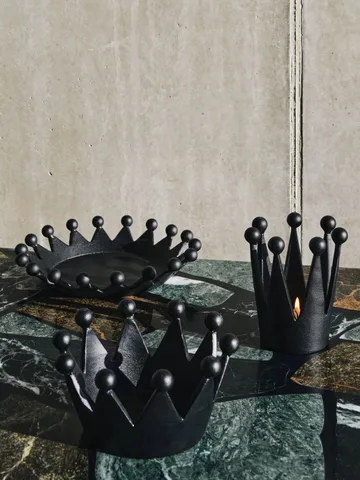 Cast Iron Crown lyslygte - Ø22 x 4,5 cm - Tom Dixon