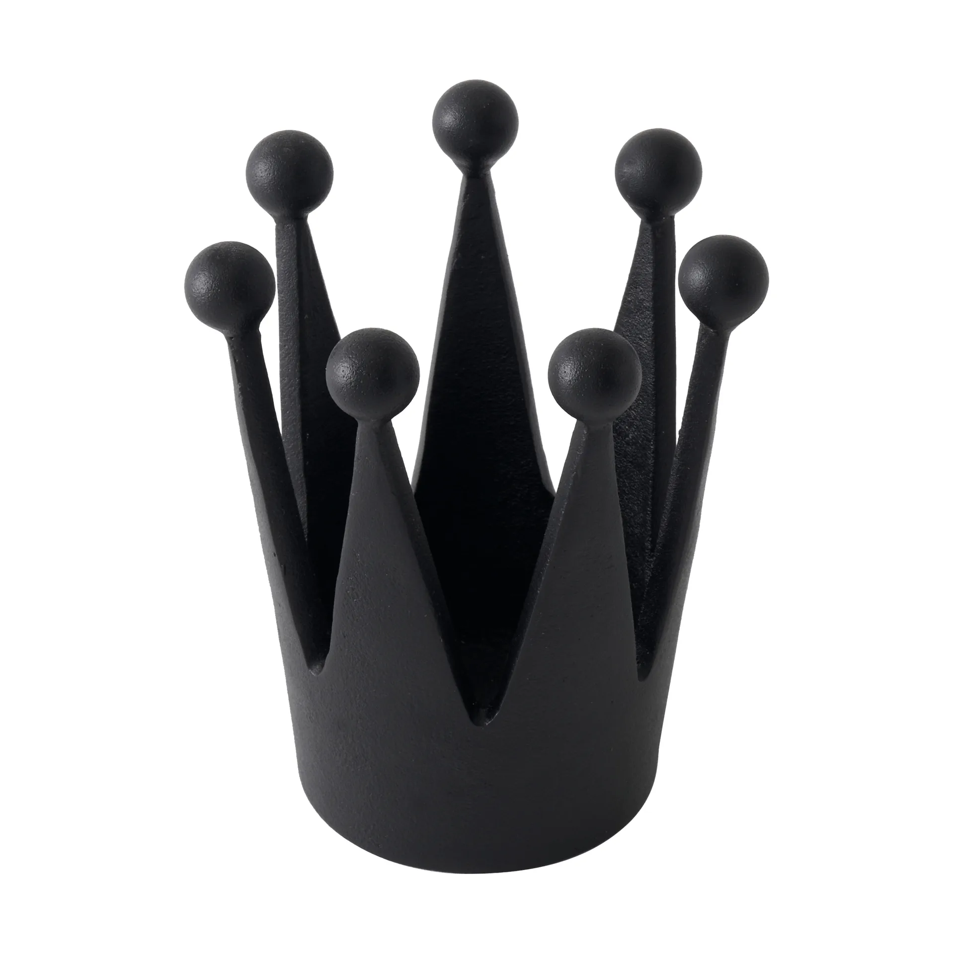 Cast Iron Crown lyslygte, Ø8,8x12,1 cm Tom Dixon