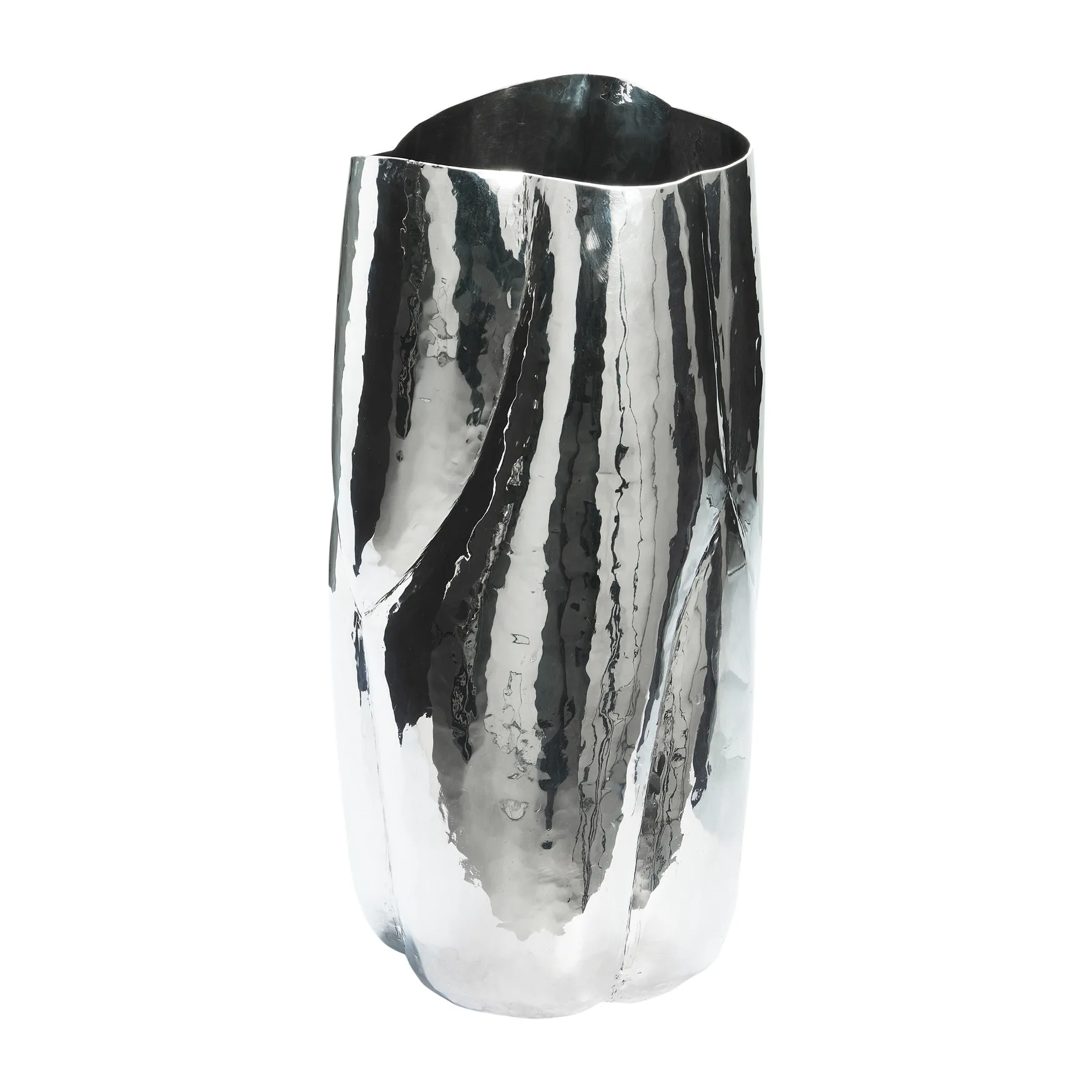 Cloud vase høj, Silver Tom Dixon