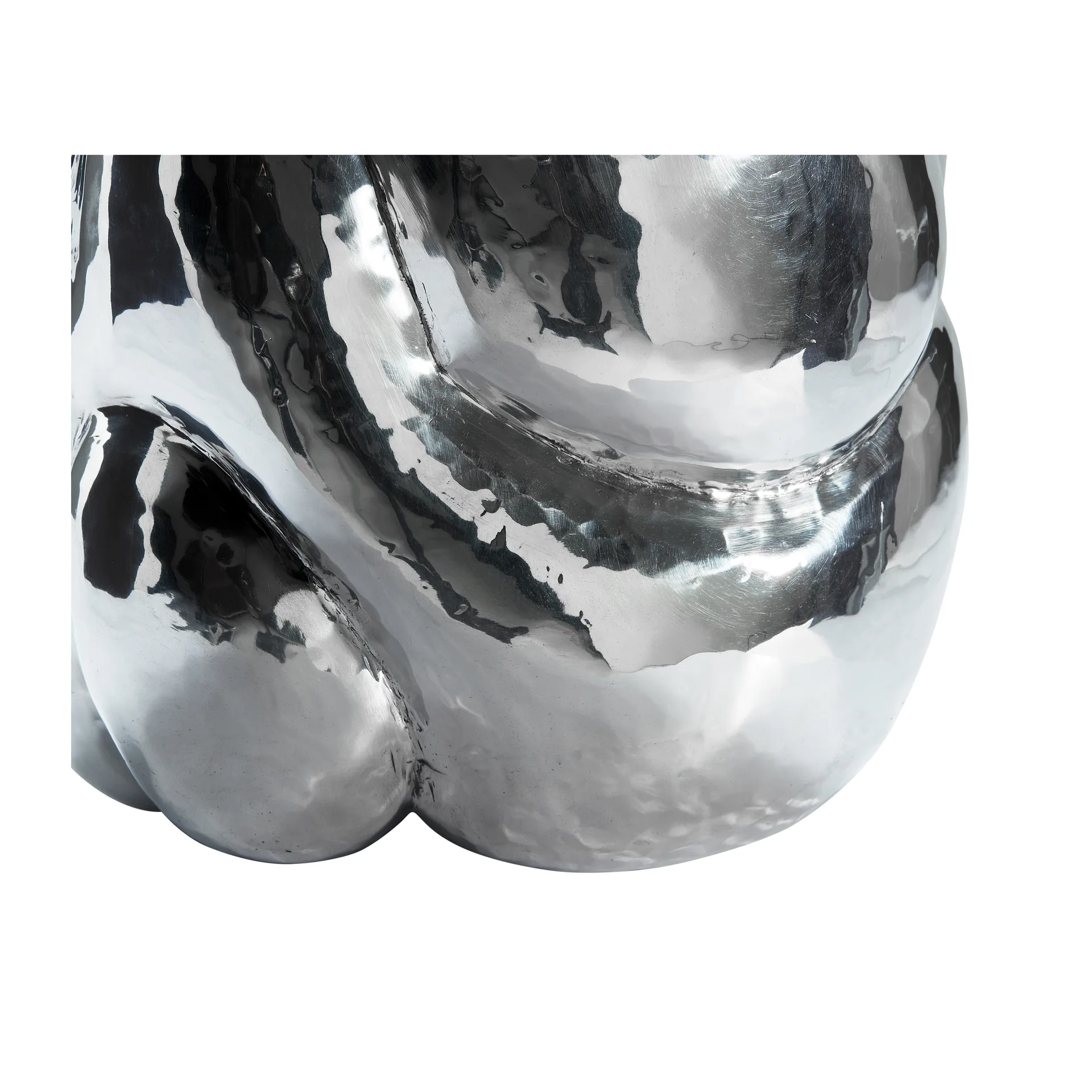 Cloud vase lav, Silver Tom Dixon