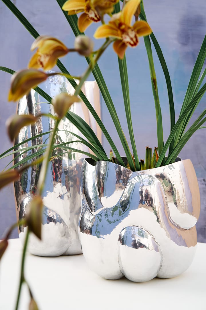 Cloud vase lav, Silver Tom Dixon