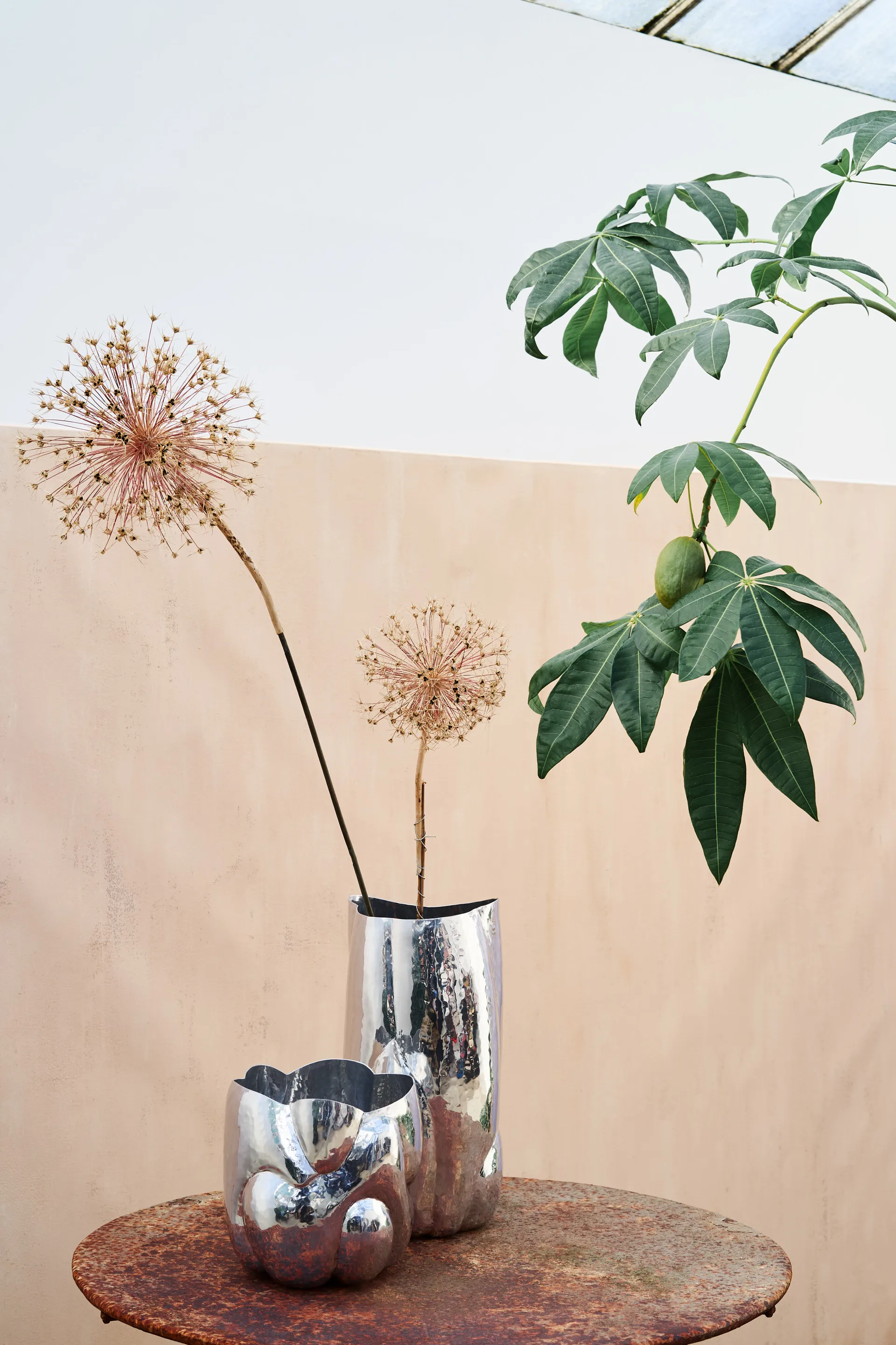 Cloud vase lav, Silver Tom Dixon