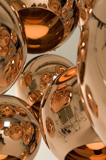 Copper Round pendel LED Ø25 cm - Copper - Tom Dixon