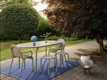 Cord måtte - Ultramarine Blue, 170x240 cm - Tom Dixon