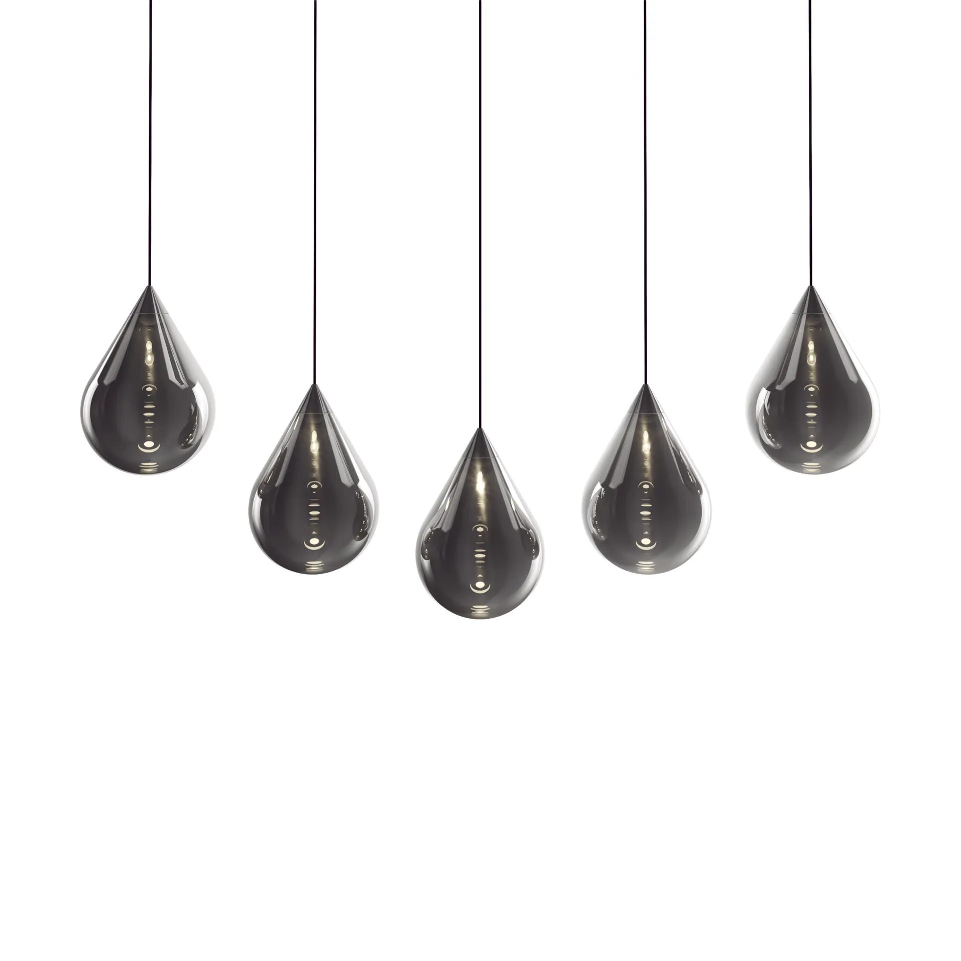 Flare Bead pendel , Silver Tom Dixon