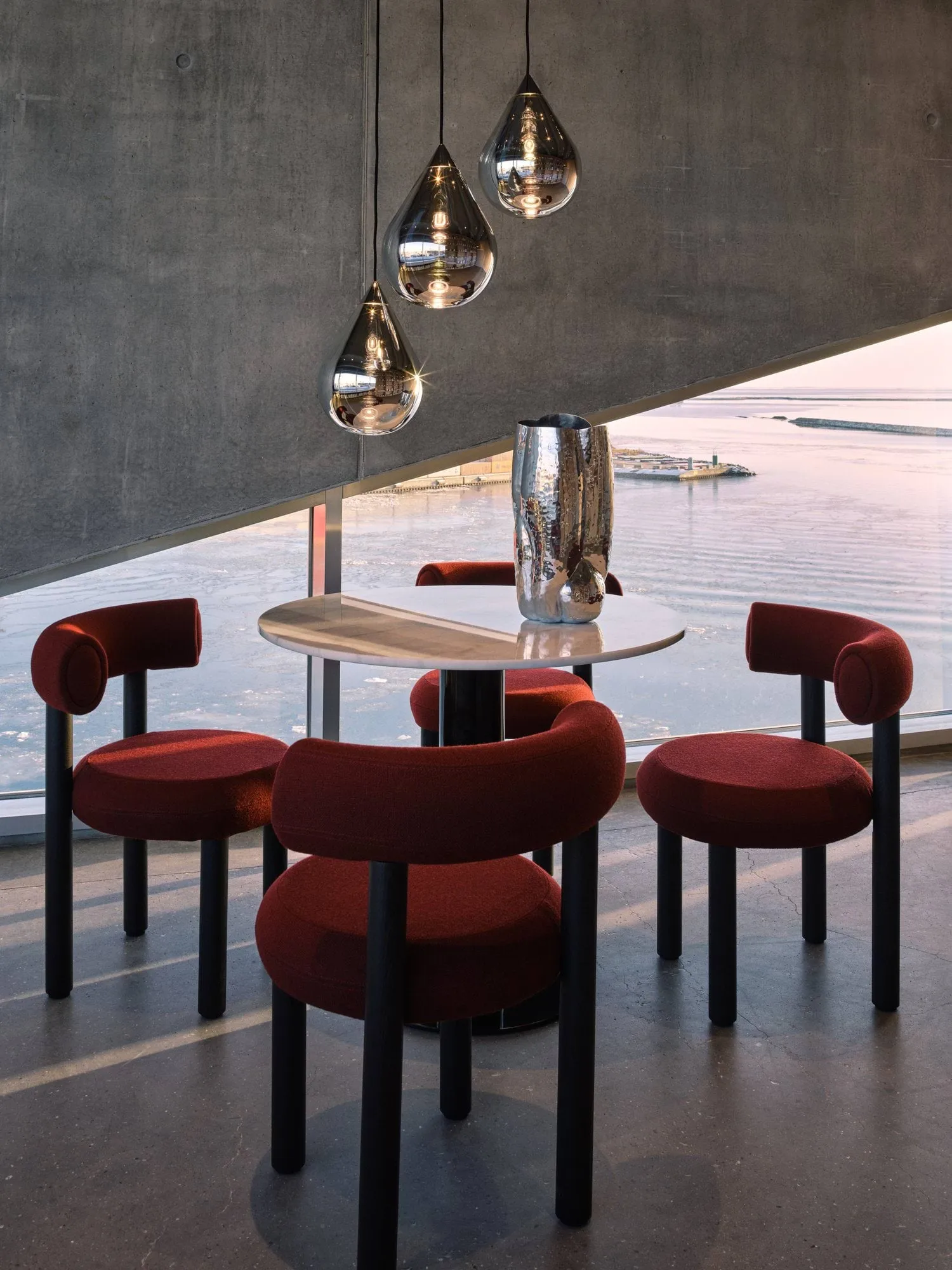 Flare Bead pendel , Silver Tom Dixon
