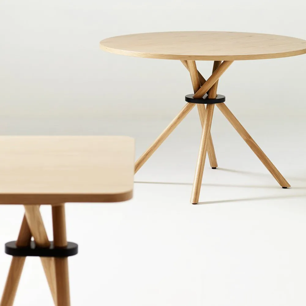 Flash sidebord 30x50 cm, Sort spejlglas-sort stativ Tom Dixon