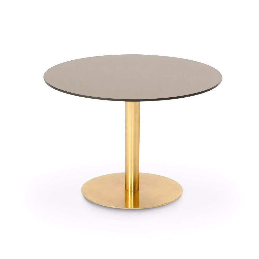 Flash sofabord rundt, Kobber-messingstativ Tom Dixon
