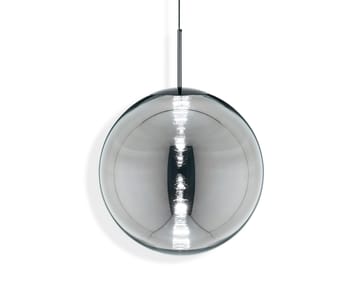 Globe pendel LED Ø50 cm - Silver - Tom Dixon