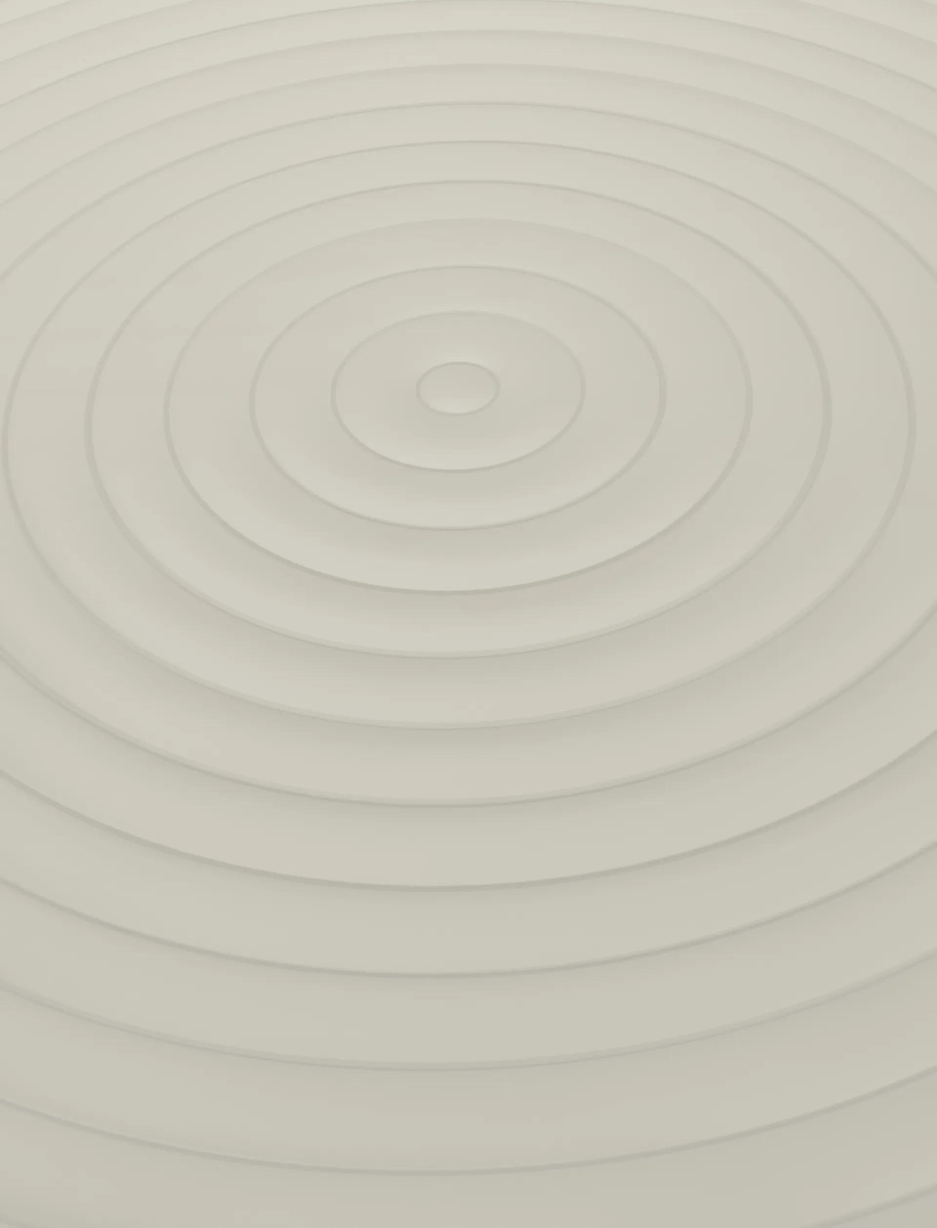 Groove cafébord rundt - Putty, Ø70 cm Tom Dixon