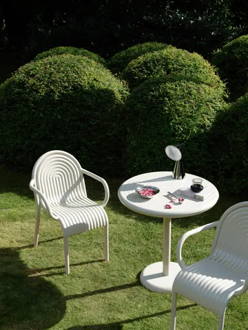 Groove cafébord rundt - Putty, Ø70 cm - Tom Dixon