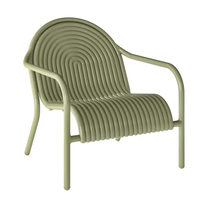 Groove lounge chair - Moss - Tom Dixon