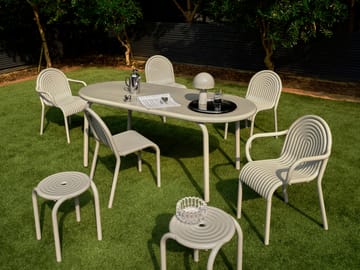 Groove skammel 45 cm - Putty - Tom Dixon