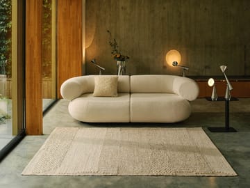 Knotty tæppe - Hvid 170x240 cm - Tom Dixon