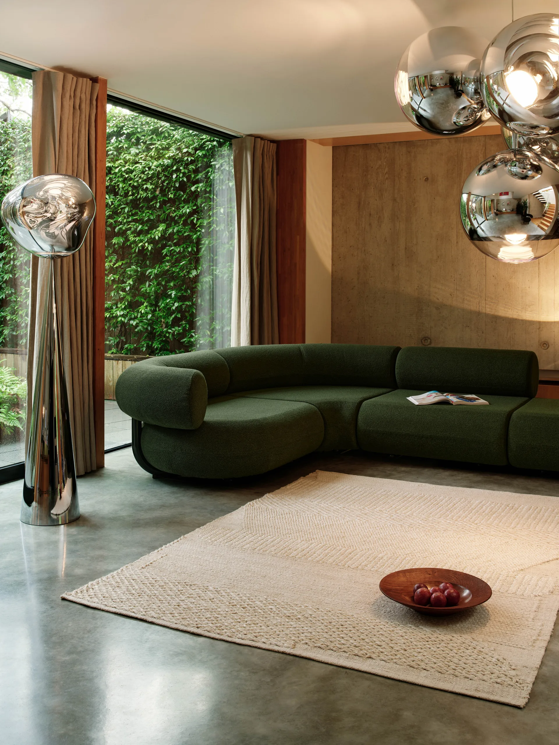 Knotty tæppe, Hvid 200x300 cm Tom Dixon