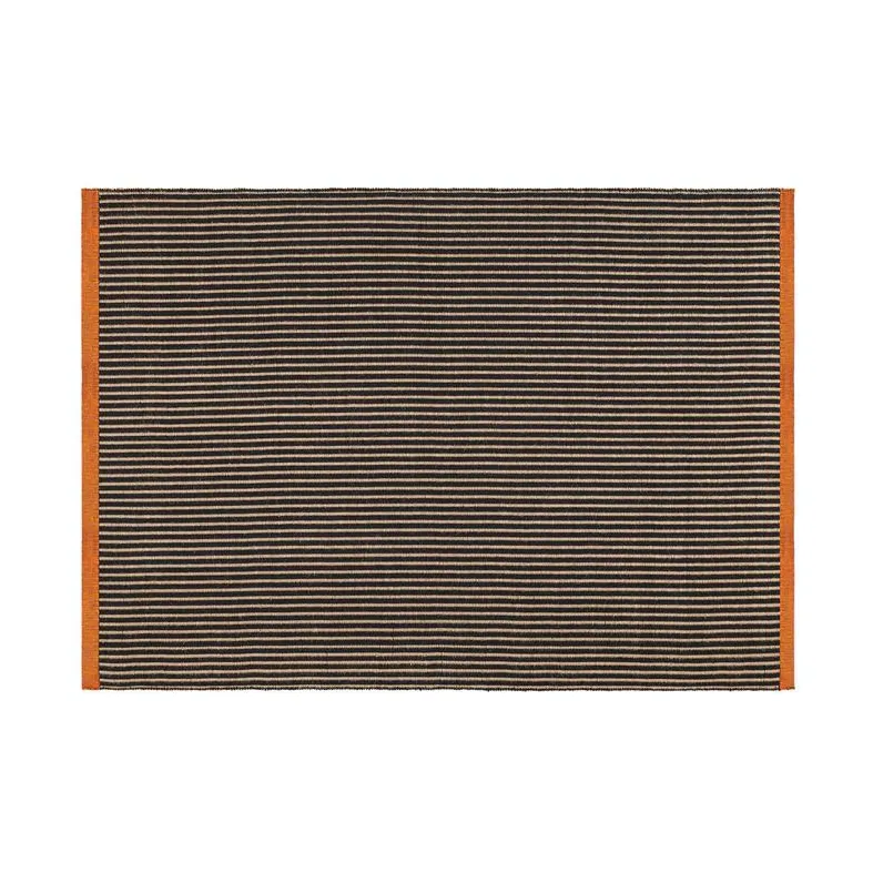 Line tæppe, Sort 200x300 cm Tom Dixon