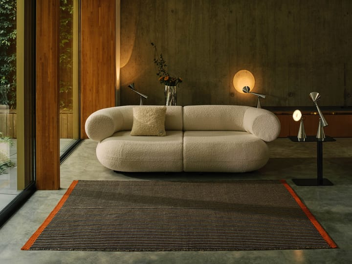 Line tæppe, Sort 200x300 cm Tom Dixon