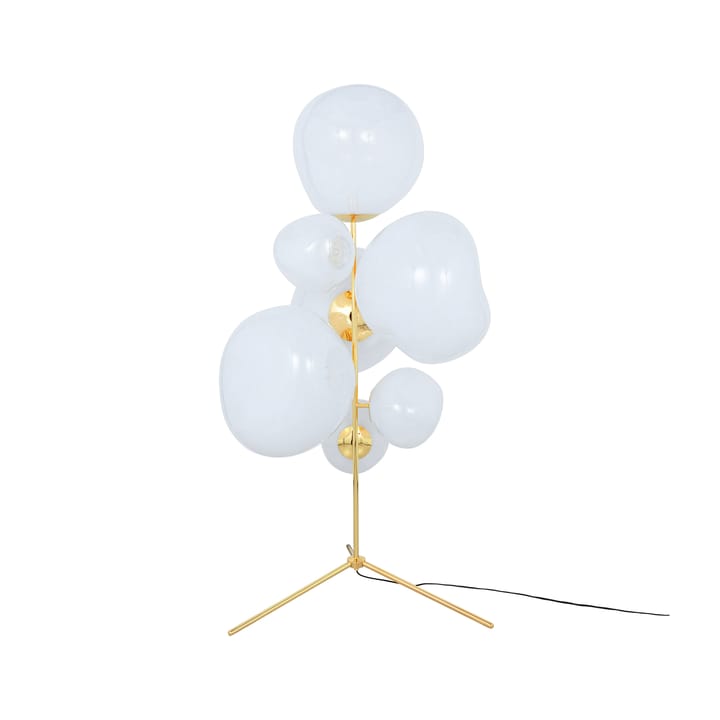 Melt Chandelier gulvlampe LED 175 cm - Opal-gold - Tom Dixon