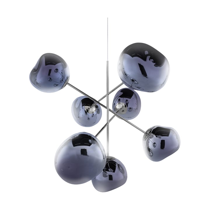 Melt Chandelier large lysekrone LED 196 cm - Smoke  - Tom Dixon