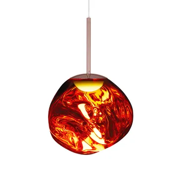Melt pendel LED - Kobber, mini 27x28 cm - Tom Dixon