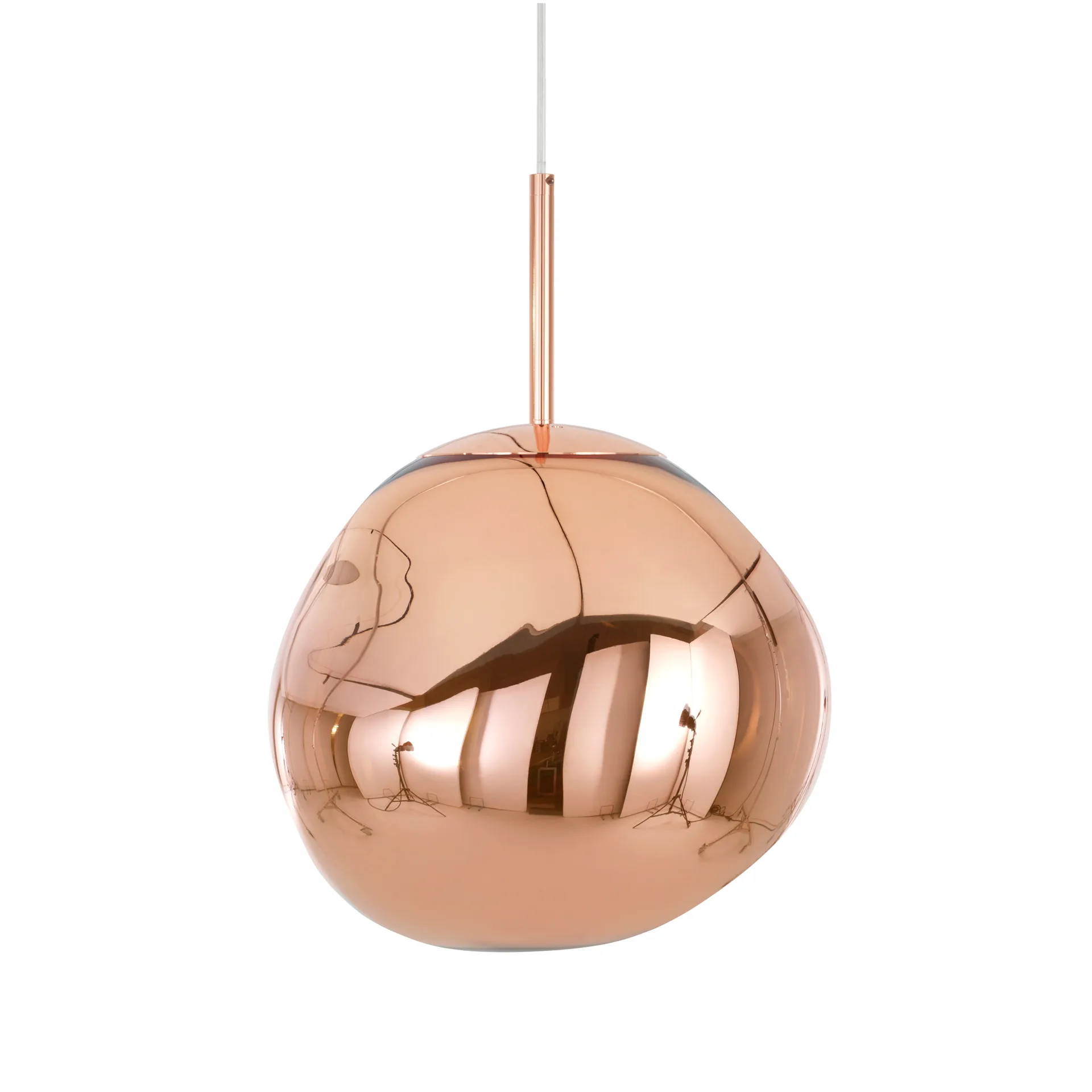 Melt pendel LED, Kobber, mini 27x28 cm Tom Dixon