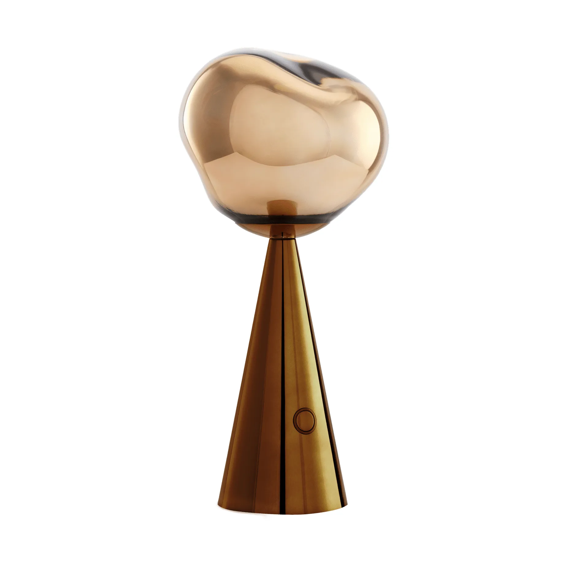 Melt Portable LED-bordlampe 28,5 cm, Bronze Tom Dixon