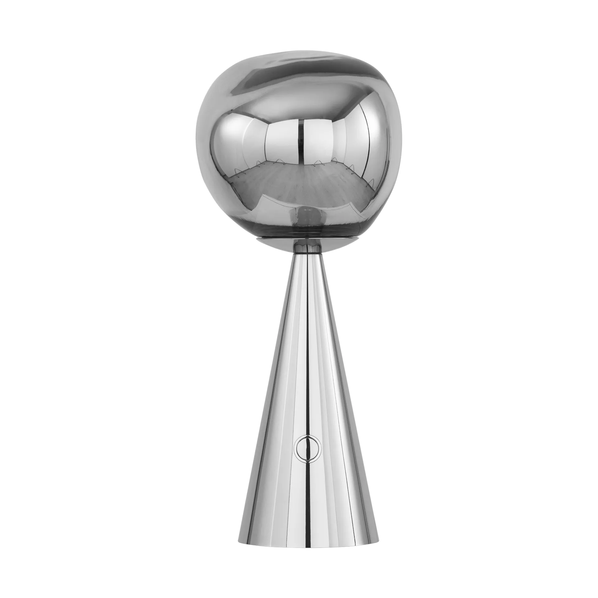 Melt Portable LED-bordlampe 28,5 cm, Silver Tom Dixon