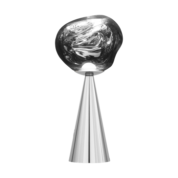 Melt Portable LED-bordlampe 28,5 cm - Sølv - Tom Dixon