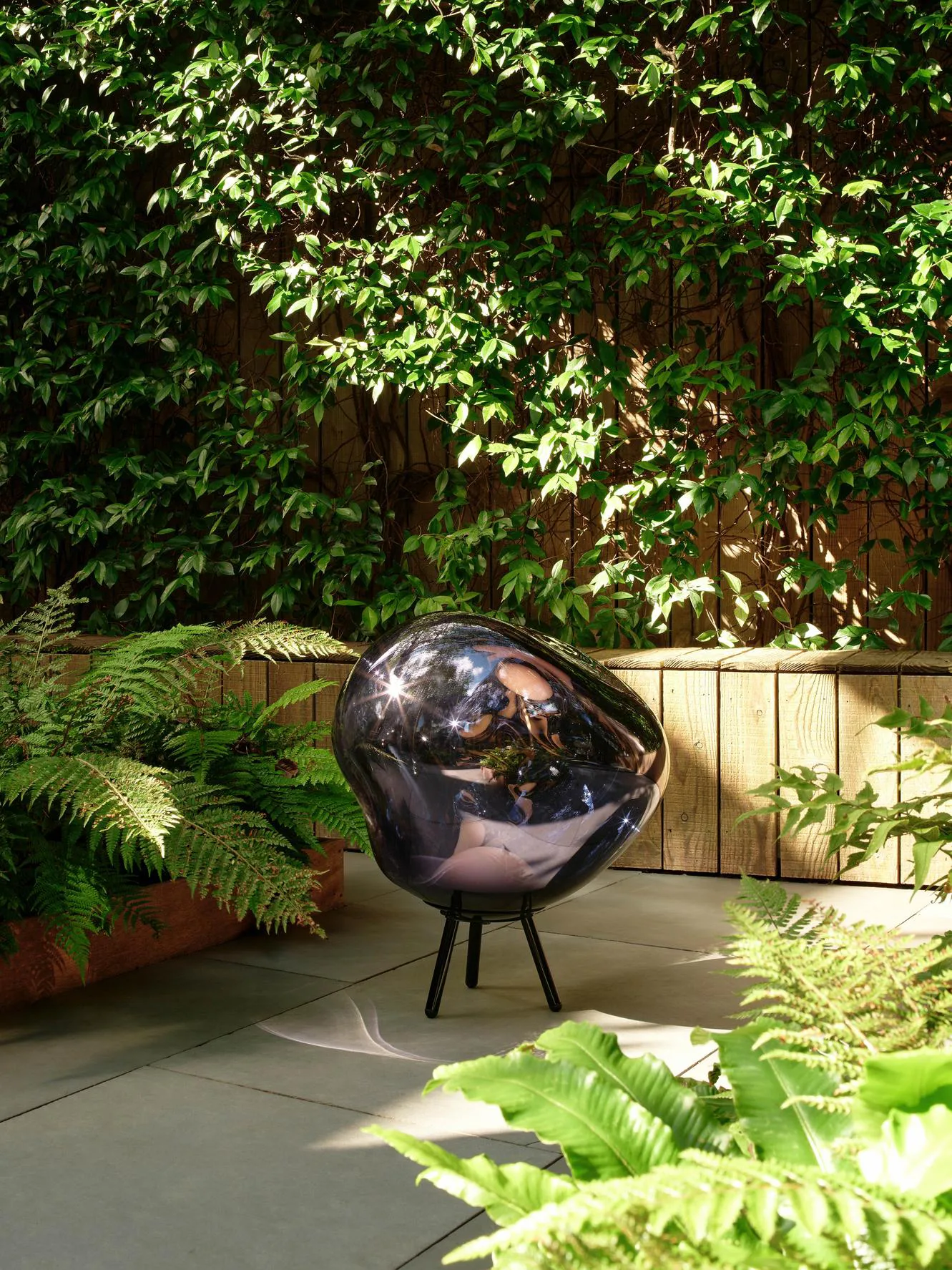 Melt Portable LED Large gulvlampe, Smoke Tom Dixon