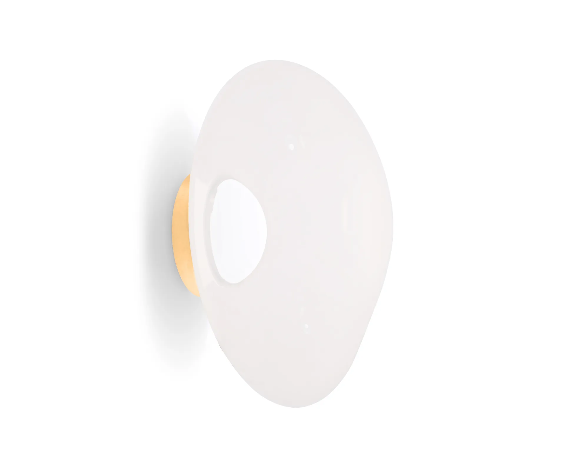 Melt Surface LED væglampe, Opal-gold Tom Dixon