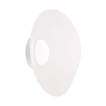 Melt Surface LED væglampe - Opal-silver - Tom Dixon