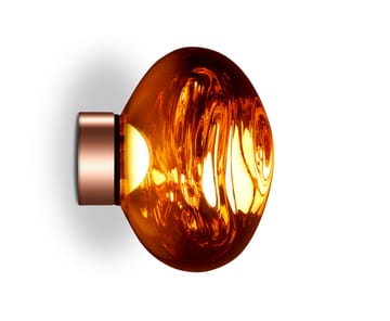 Melt Surface mini væglampe LED 30 cm - Copper - Tom Dixon