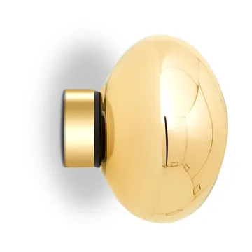 Melt Surface mini væglampe LED 30 cm - Gold - Tom Dixon