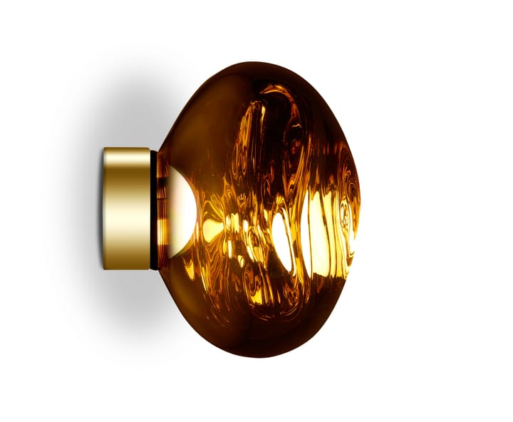 Melt Surface mini væglampe LED 30 cm, Gold Tom Dixon