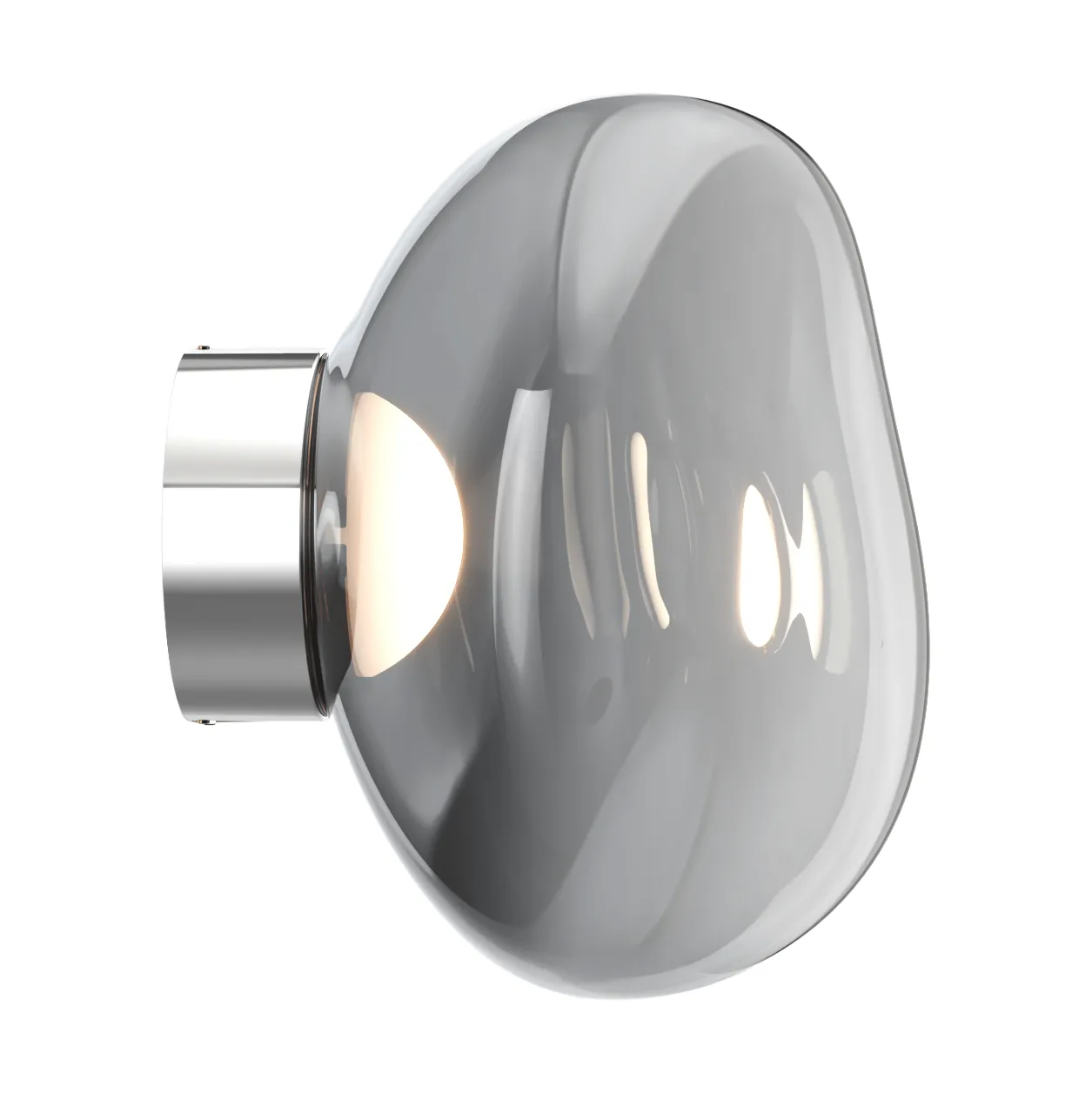 Melt Surface mini væglampe LED 30 cm, Nickel Tom Dixon